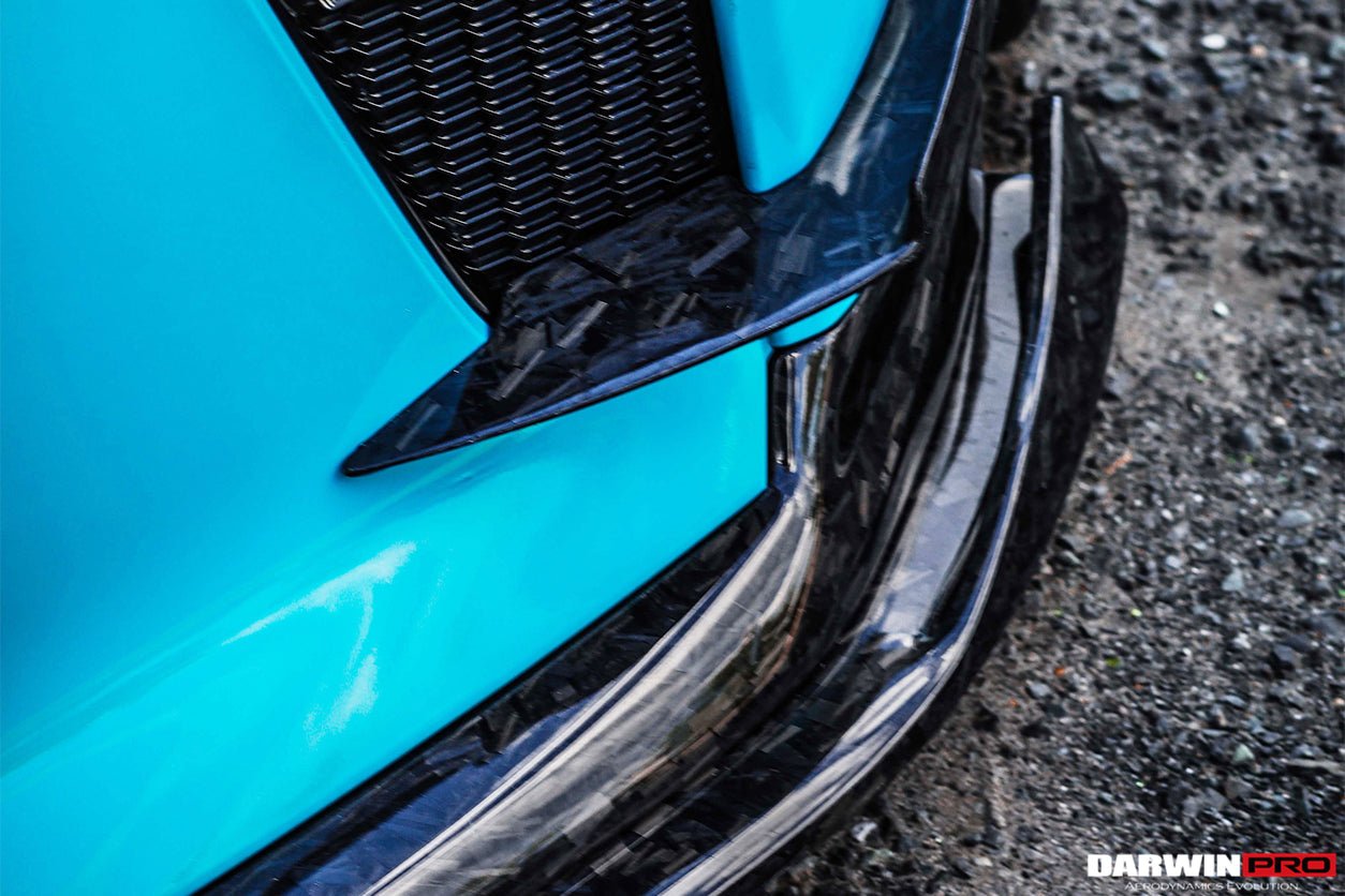 2017 - 2022 Nissan GTR R35 EBA BKSS Style Carbon Fiber Front Canards